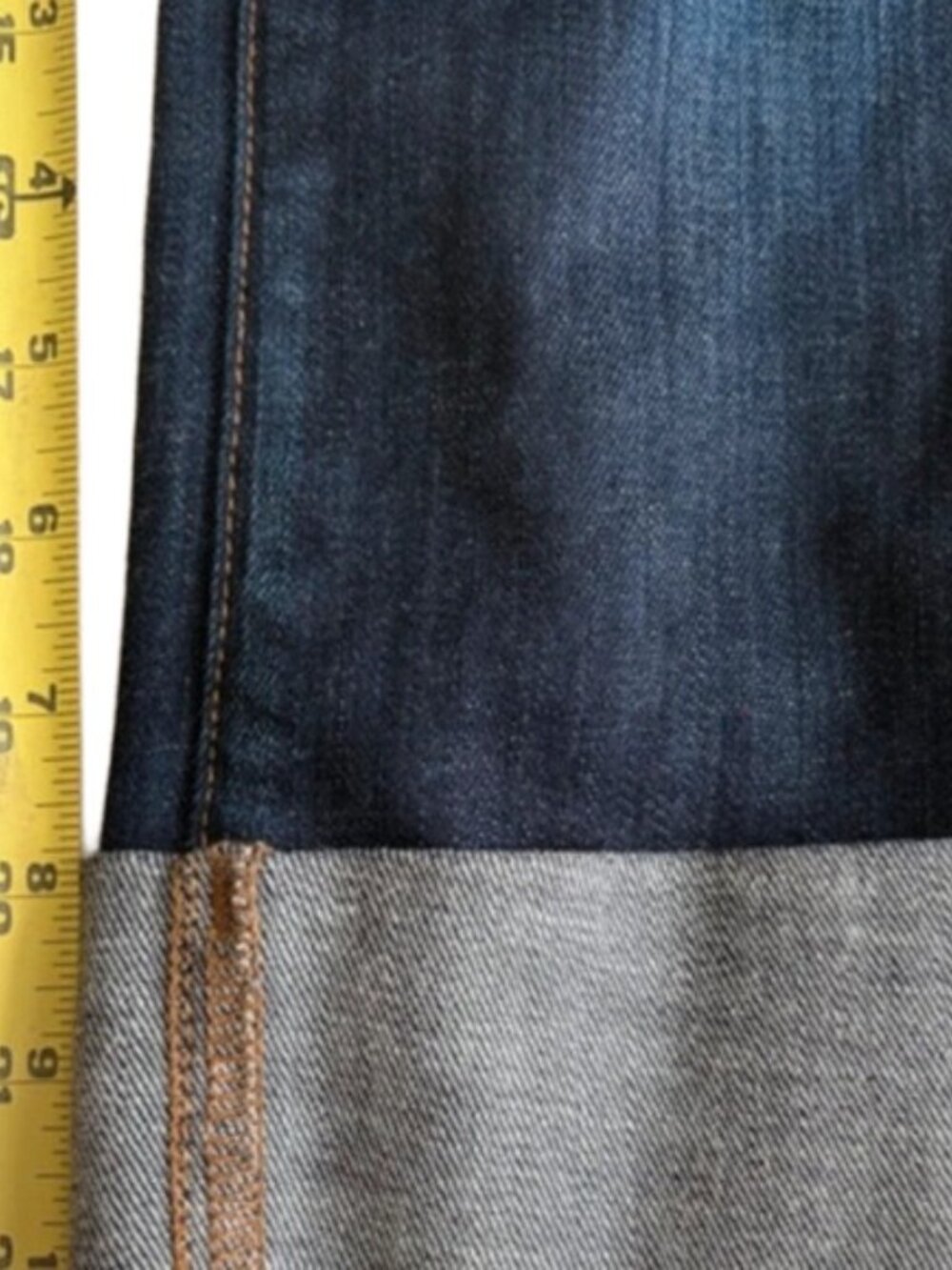 CITIZENS Of HUMANITY "Dani" Cropped & Cuffed, Mid-Rise Dark Wash Jeans - 25 Dark - Picture 9 of 11